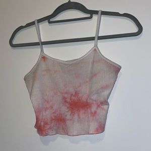 shein tie dye crop top